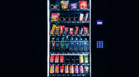 Verlichting vendingmachines